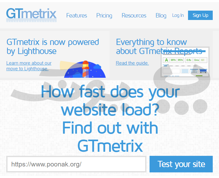 استفاده از ابزار Gmetrix برای کاهش نرخ پرش
